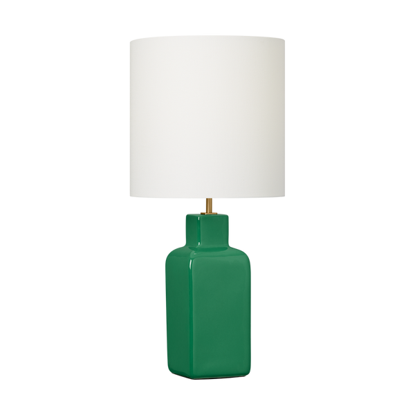 Anderson Large Table Lamp, Green