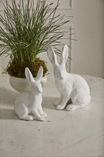 Garden Rabbit Figurine Large, 13.75"H
