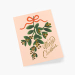 Mistletoe Christmas, Greeting Card