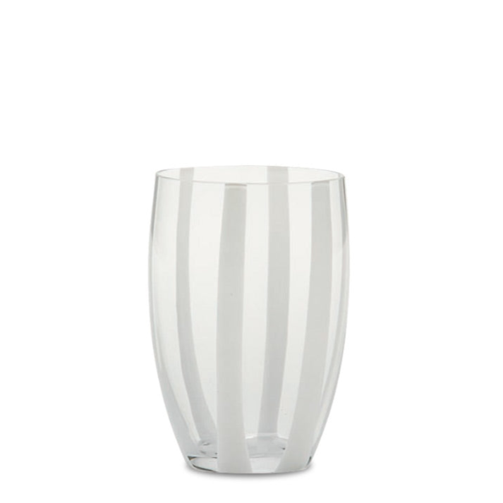 Gessato Tumbler, White