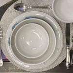 Chilewich Basketweave Placemat, Neutral, 15"Dia