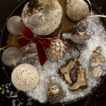 Pearl Beaded Ball Ornament