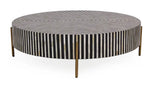 Chameau Medium Coffee Table, 42"W x 42"D x 12"H