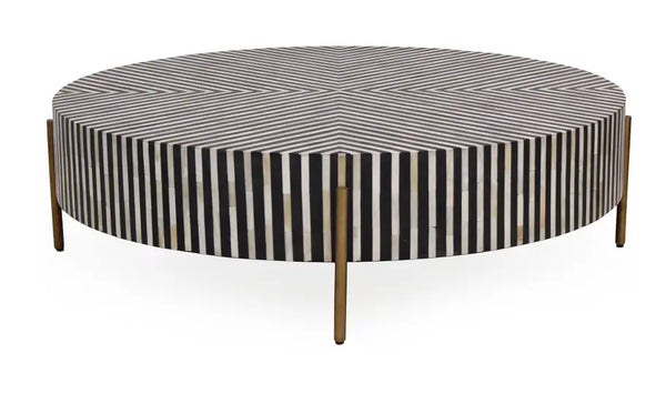 Chameau Medium Coffee Table, 42"W x 42"D x 12"H