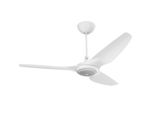 Haiku Indoor Fan, White, 60", with Downlight