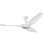 Haiku Indoor Fan, White, 60", with Downlight