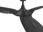 Coastal Haiku Marine-Grade Outdoor Fan, 52",  Black