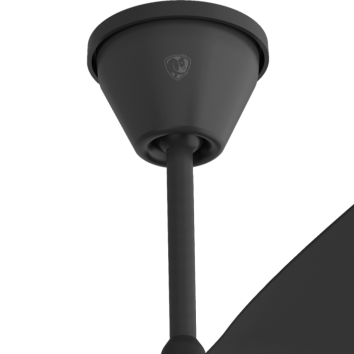 Coastal Haiku Outdoor Fan Downrods, Black