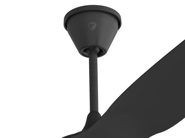 Coastal Haiku Outdoor Fan Downrods, Black