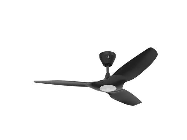 Haiku-L LED Indoor Fan, Black, 52", with WIFI module