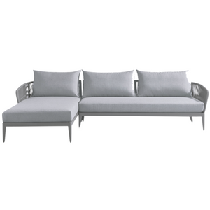 Hamilton Left Chaise 101" Sectional, Agora Piedra