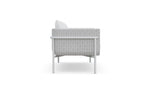 Hampton Loveseat, Beach White, 58.5"W
