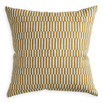 Hanko Saffron Linen Cushion, 22" x 22"