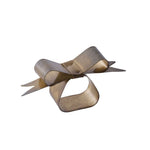 Hattie Bow Napkin Ring - Brass