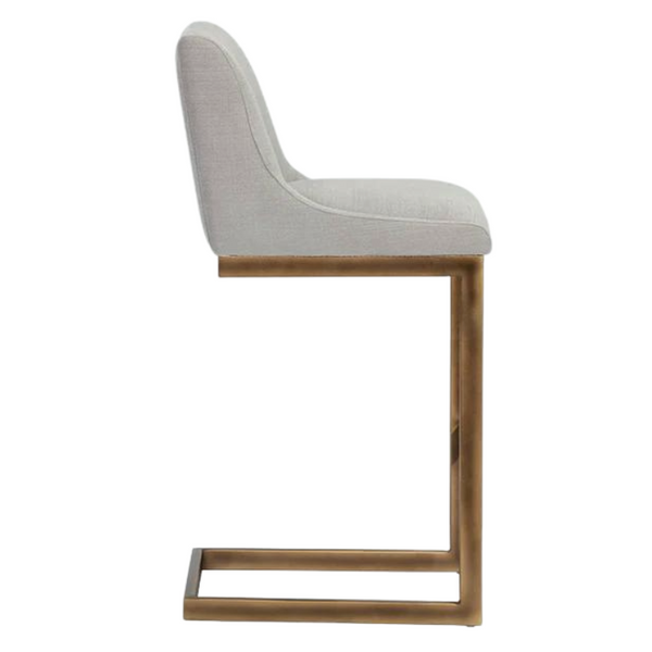 Holly Barstool, Zenith Soft Grey