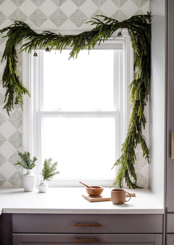 Real Touch Norfolk Pine Garland, 60"