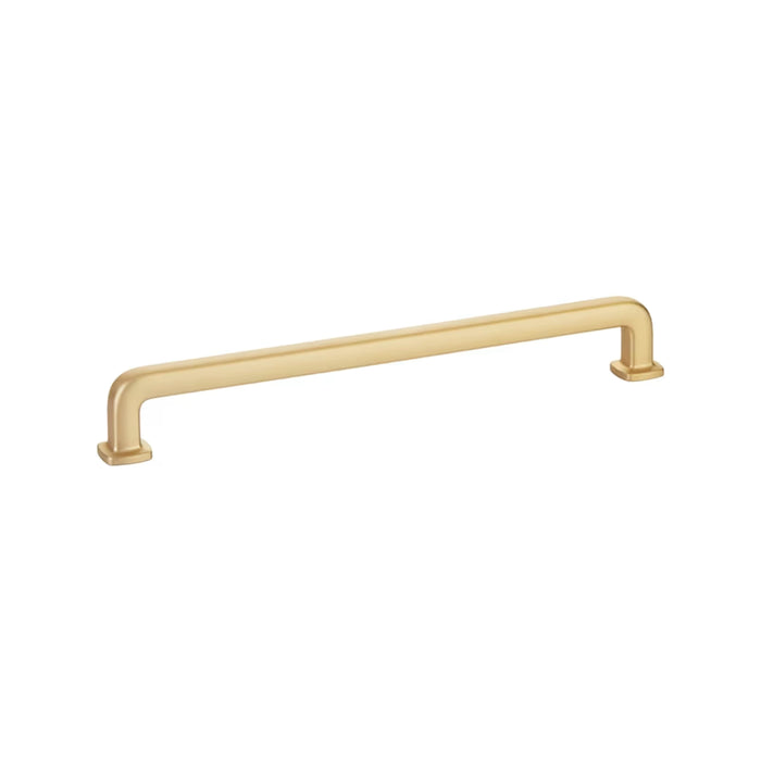 Westridge Cabinet Pull, 8" centre to centre, Satin Brass