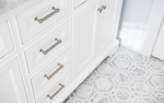 Jasper Cabinet Pull, Polished Nickel, Sold Individually, Various Sizes