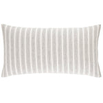 Lush Linen Duvet Cover Collection, Stripe Charcoal
