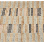 Ravel Stripe Blue Handwoven Wool Rug