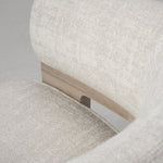 Lola Lounge Chair, Raw Oak/Arda Pearl