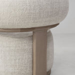 Lola Lounge Chair, Raw Oak/Arda Pearl