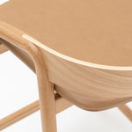Inlay Counter Stool, Light Oak/Montana Canyon