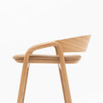 Inlay Counter Stool, Light Oak/Montana Canyon
