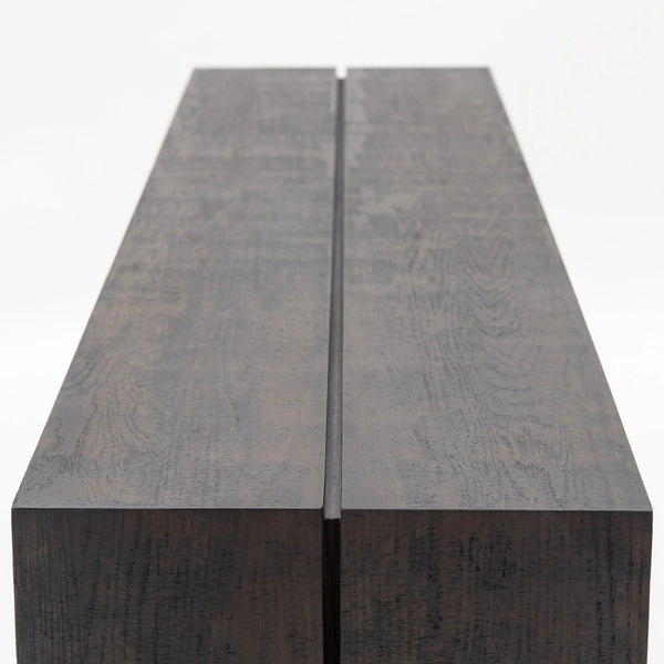 Jaunt Console Table, Bison Oak, 63"W x 16.1"D x 29.5"H