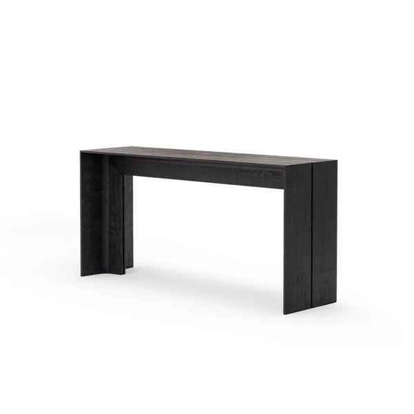 Jaunt Console Table, Bison Oak, 63"W x 16.1"D x 29.5"H