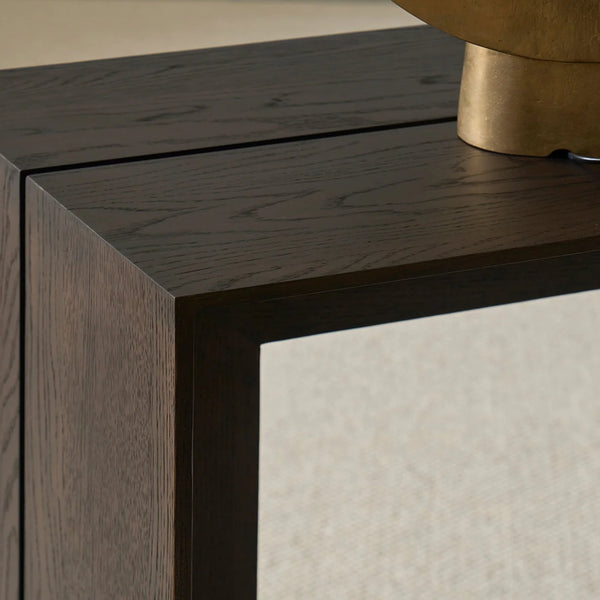 Jaunt Console Table, Bison Oak, 63"W x 16.1"D x 29.5"H