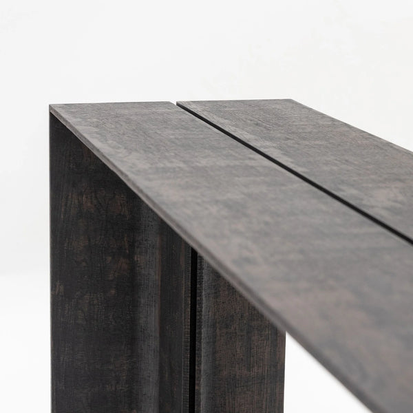 Jaunt Console Table, Bison Oak, 63"W x 16.1"D x 29.5"H