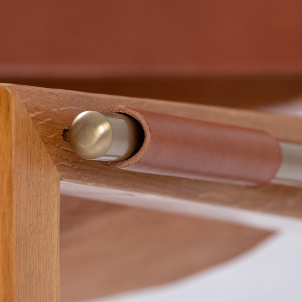 Kent Lounge Chair, Fawn/Umber