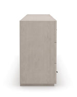 Clancy Dresser, Fossil, Matte Black Metal, 68"W x 17.5"D x 31.5"H