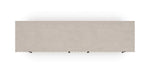 Clancy Dresser, Fossil, Matte Black Metal, 68"W x 17.5"D x 31.5"H