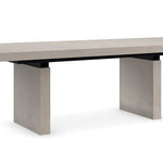 Luis Extendable Dining Table, 82.75" - 110.25"W x 39.5"D x 30"H