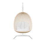 Kiawah Hanging Chair, Cloud Cushion w/ Stand