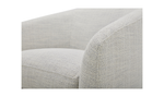 Oscy Swivel Chair, Splashed White
