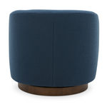 Oscy Swivel Chair, Dark Atlantic