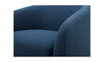 Oscy Swivel Chair, Dark Atlantic