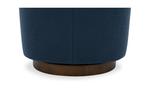 Oscy Swivel Chair, Dark Atlantic