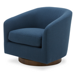 Oscy Swivel Chair, Dark Atlantic