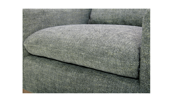 Linden Swivel Chair, Slated Moss