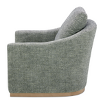 Linden Swivel Chair, Slated Moss