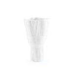 Krissa Large Vase, Blanc de Chine