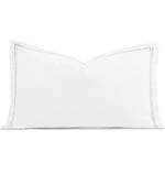 Enzo Satin Stitch White/Silver Collection