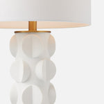 Dale Table Lamp, Matte White