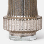 Danette Table Lamp, Ribbed Mercury Glass