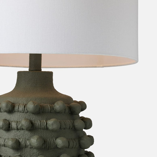 Leah Table Lamp, Desert Sage Resin