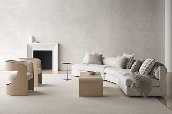 Movement Cocktail Table, 54" W x 22" D x 17" H